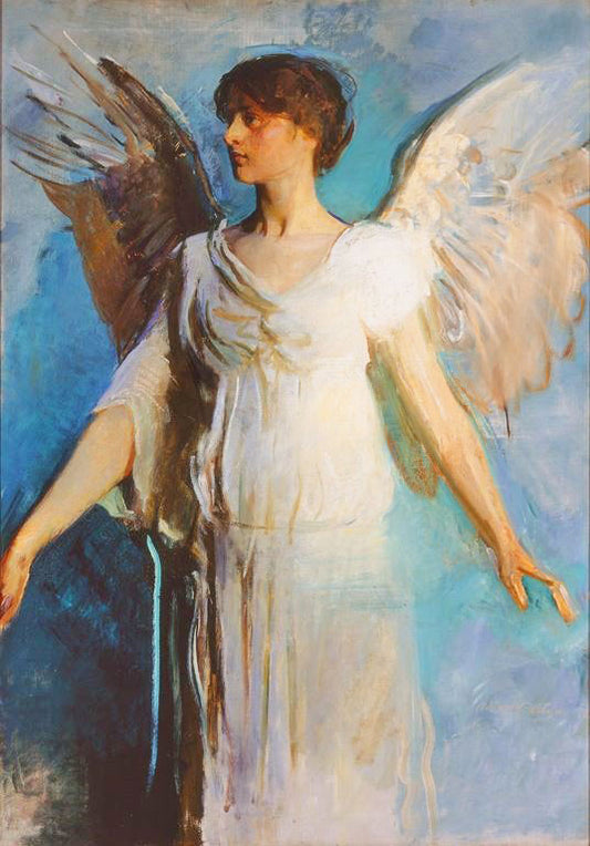 An Angel by Abbott Handerson Thayer