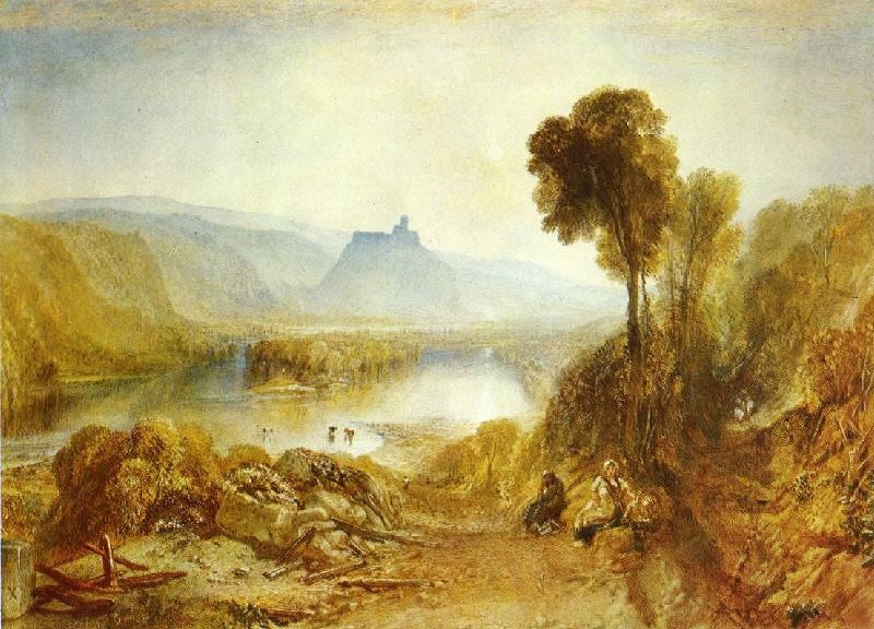 Prudhoe Castle, Northumberland, For Picturesque Views Of England And Wales by Joseph Turner