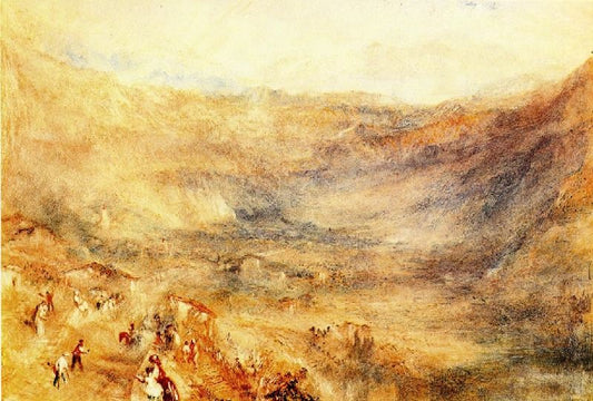 The Brunig Pass, From Meringen by Joseph Turner