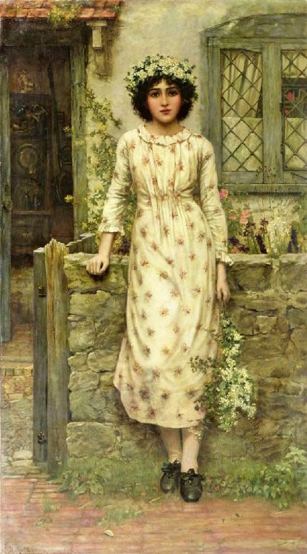 Queen Of The May by Herbert Gustave Schmalz
