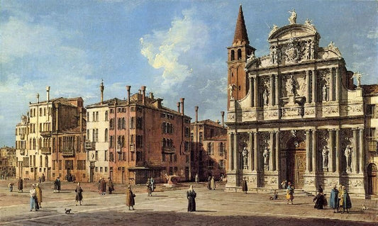Santa Maria Zobenigo by Canaletto