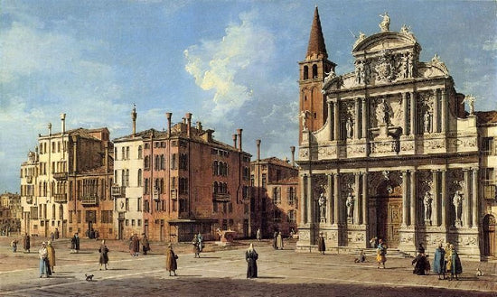 Santa Maria Zobenigo by Canaletto