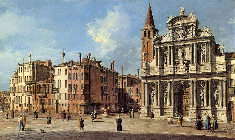 Santa Maria Zobenigo by Canaletto