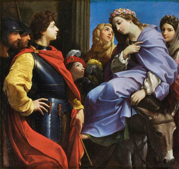 The Meeting Of David And Abigail by Guido Reni