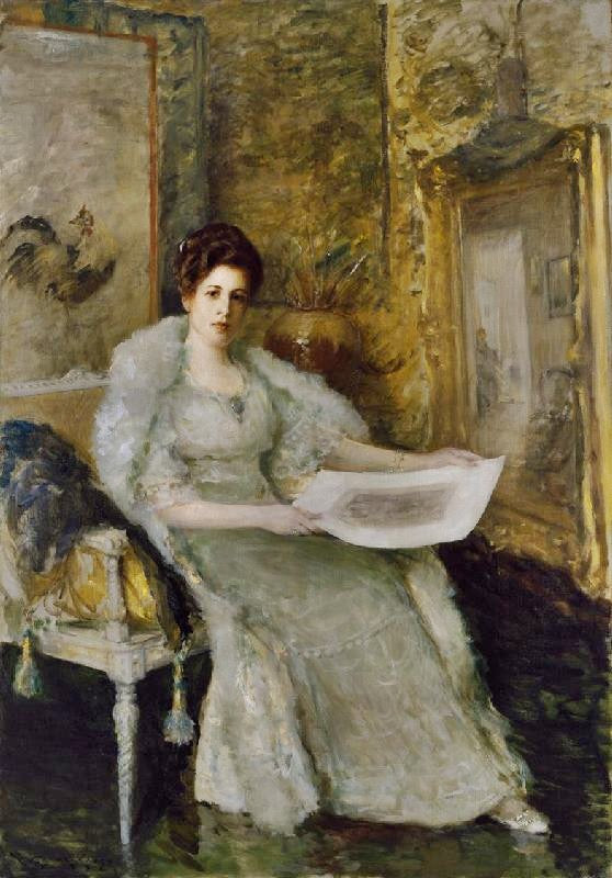 Susan Watkins by William Merritt Chase