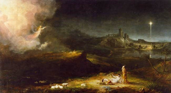The Angel Appearing To The Shepherds by Thomas Cole