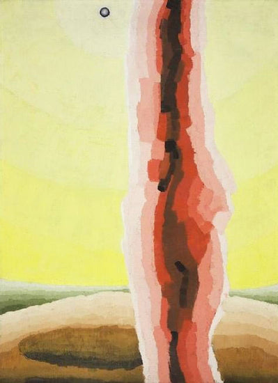 Red Tree And Sun by Arthur Dove