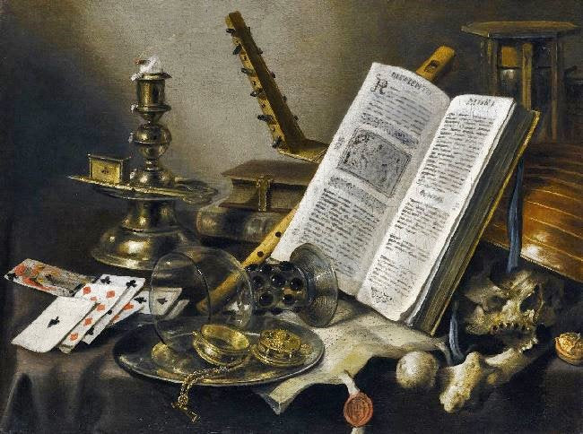 Vanitas: Still Life, 1660 by Pieter Claesz