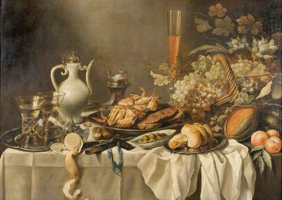 Still Life, 1652 by Pieter Claesz