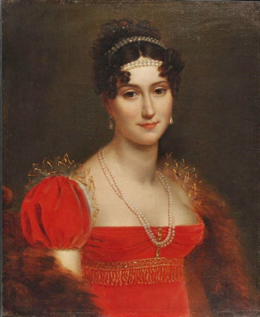 Aglaée Louise, Called Eglée Auguié Ney, Duchess Of Elchingen, Princess Of Moscow by François Gérard