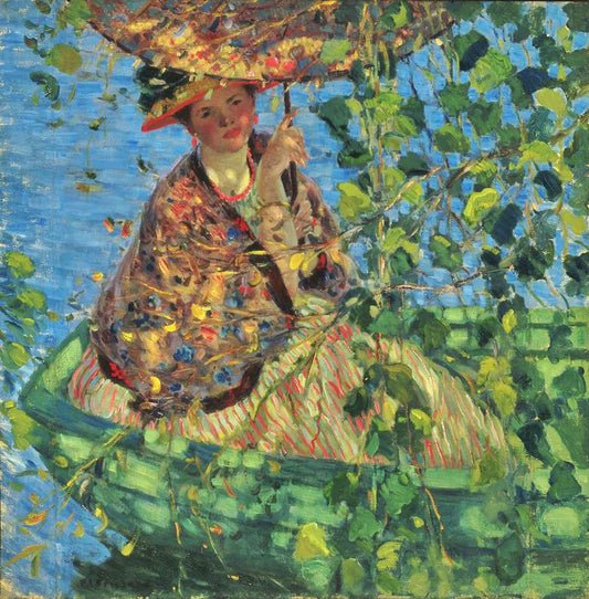 Through The Vines by Frederick Carl Frieseke
