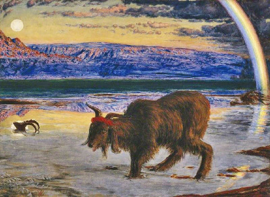 The Scapegoat by William Holman Hunt