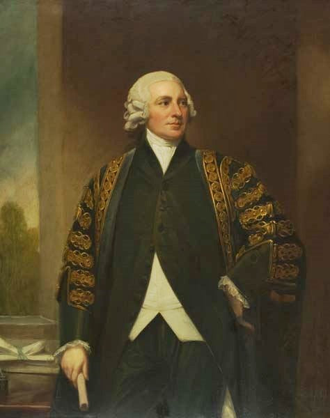 Portrait Of Lord Melville by George Romne