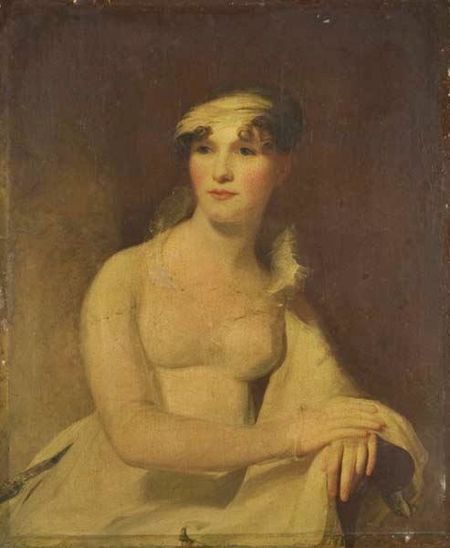 Portrait Of Mrs. Benjamin Wiggin (Charlotte Fowle) by Thomas Sull