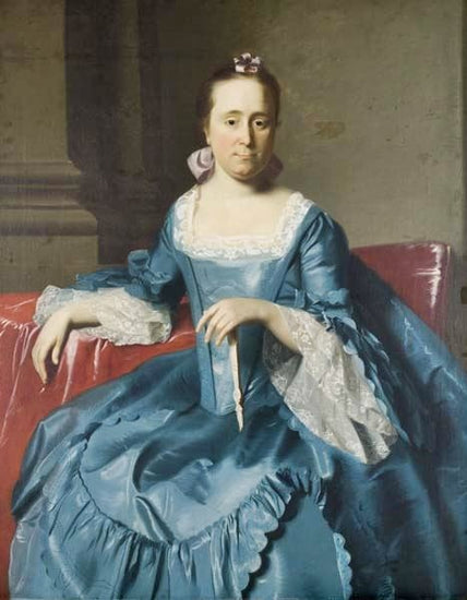 Portrait Of Mrs. Roland Cotton by John Singleton Cople