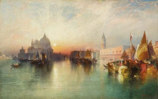 View Of Venice, 1895 by Thomas Moran