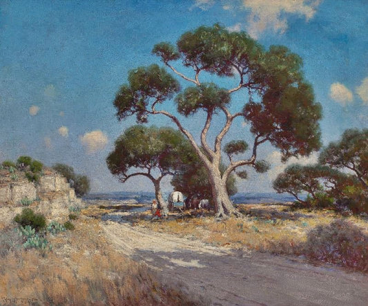 On The Old Blanco Road, Southwest Texas by Julian Onderdonk