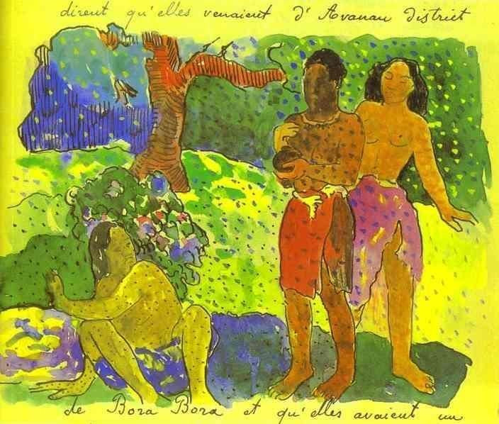 The Messengers Of Oro by Paul Gauguin