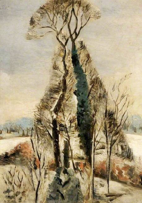 Ivor Heath Buckinghamshire, Snow by Paul Nash