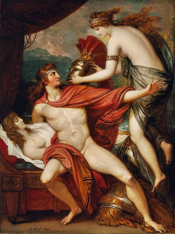 THETIS BRINGING THE ARMOR TO ACHILLES