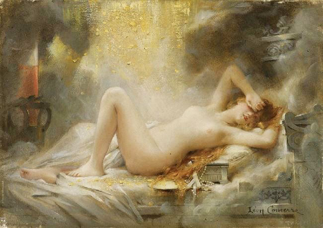Danae by Léon-François Comerre