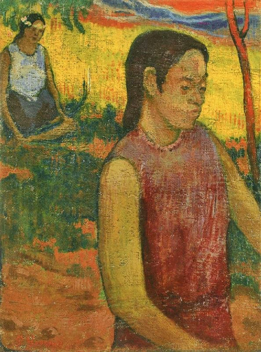 Tahitian Women by Paul Gauguin