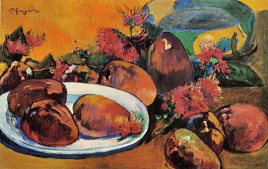 Still Life With Mangoes by Paul Gauguin