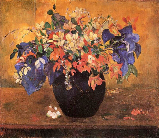 Flower Piece by Paul Gauguin