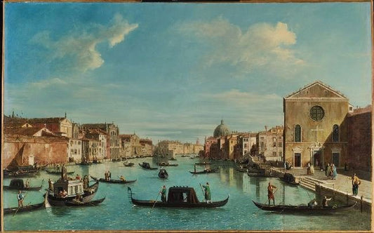 Grand Canal, Venice by Canaletto