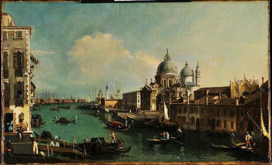 Church Of La Salute, Venice by Canaletto