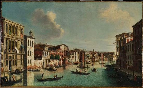 Grand Canal In Venice by Canaletto