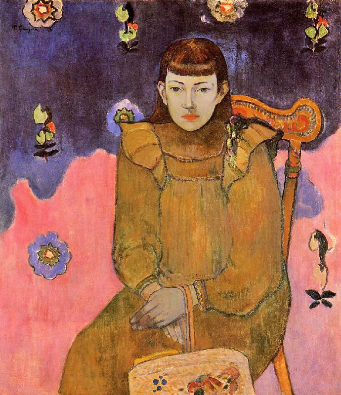 PORTRAIT OF A YOUNG WOMAN, VAITE, JEANNE GOUPIL