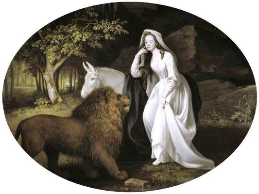 Isabella Salstonstall As Una In Spenser’S ’Faerie Queene’ by George Stubbs