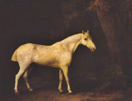 Horse In The Shade Of A Wood by George Stubbs
