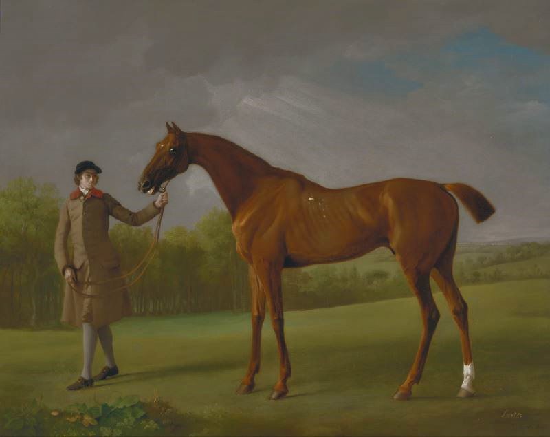 Lustre’ Held By A Groom by George Stubbs