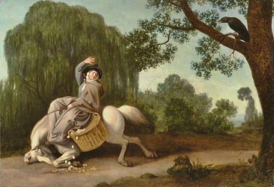 The Farmer’S Wife And The Raven, From John Gay’S ’Fables’ by George Stubbs