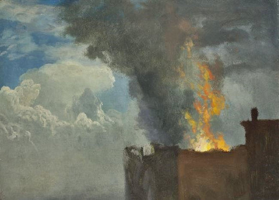 The Conflagration by Albert Bierstadt