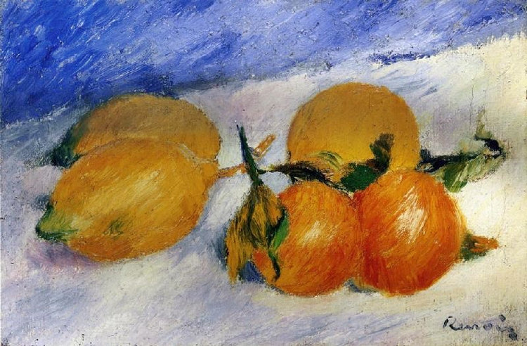 Still Life With Lemons And Oranges by Pierre Auguste Renoir