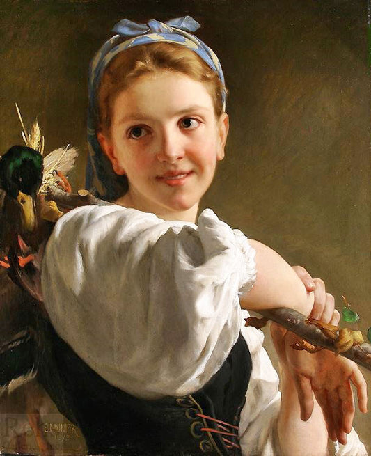 The Return From The Market by Emile Munier
