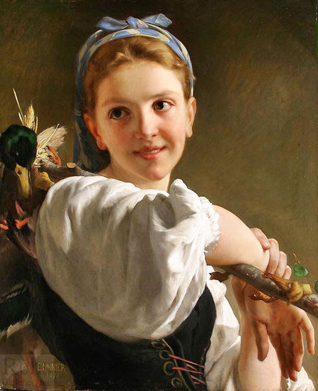 The Return From The Market by Emile Munier