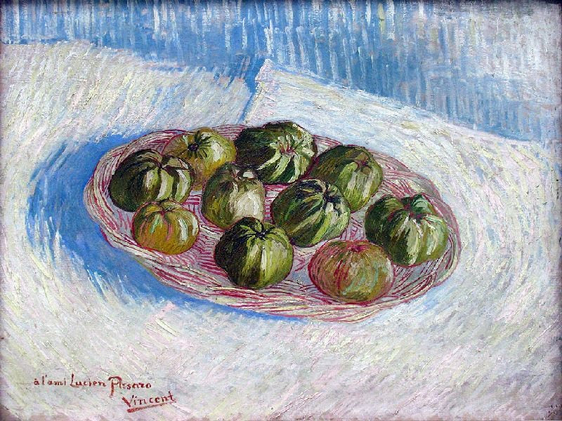 A Basket Of Apples by Vincent van Gogh
