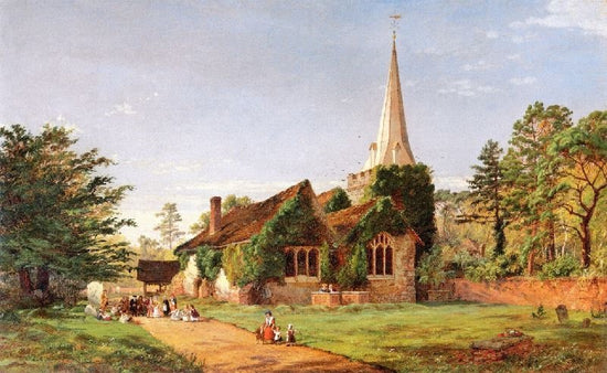 Stoke Poges by Jasper Francis Cropse