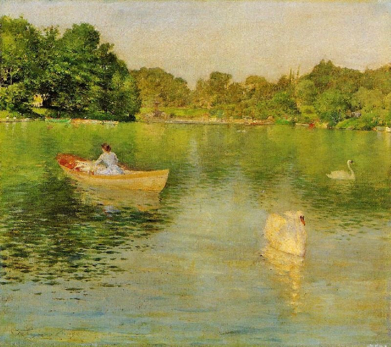 ON THE LAKE, CENTRAL PARK