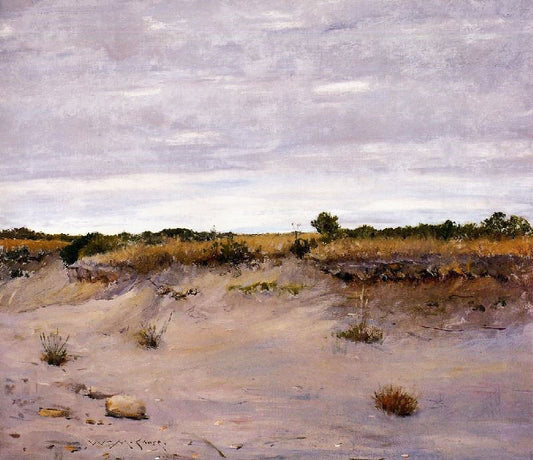 Wind Swept Sands, Shinnecock, Long Island by William Merritt Chase