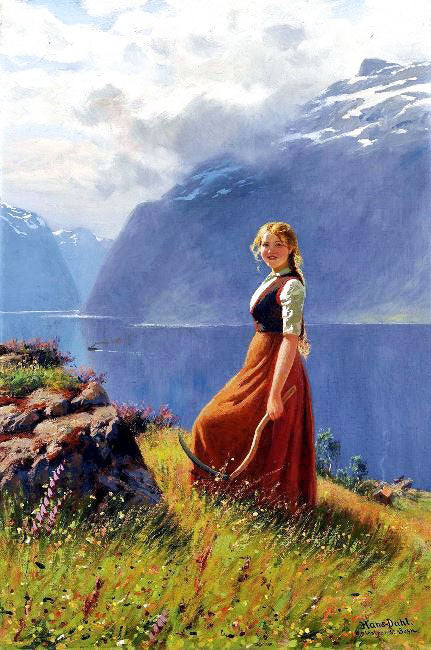 The Young Harvester by Hans Dahl