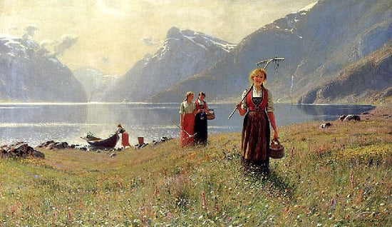 A Summer’S Day by Hans Dahl