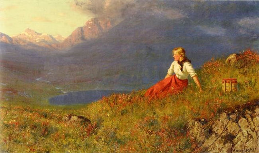 Last Rays Of The Sun by Hans Dahl