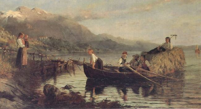 RETURNING FROM HARVESTING