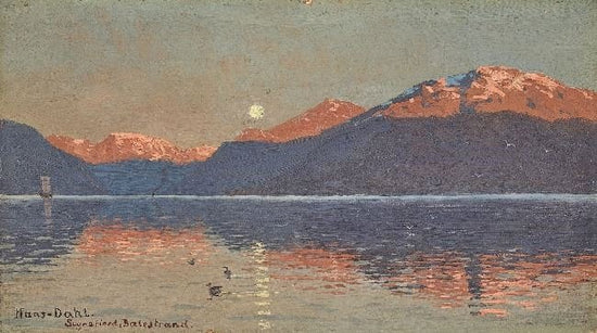 Sognefjord At Balestrand by Hans Dahl