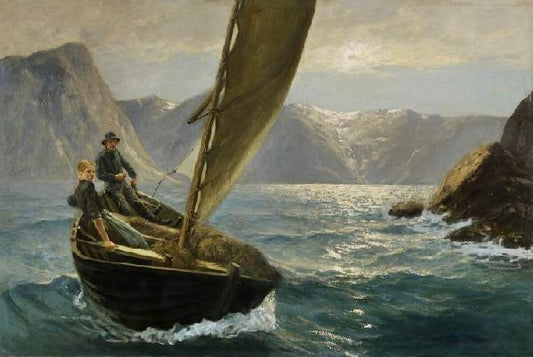 Crossing The Ford by Hans Dahl